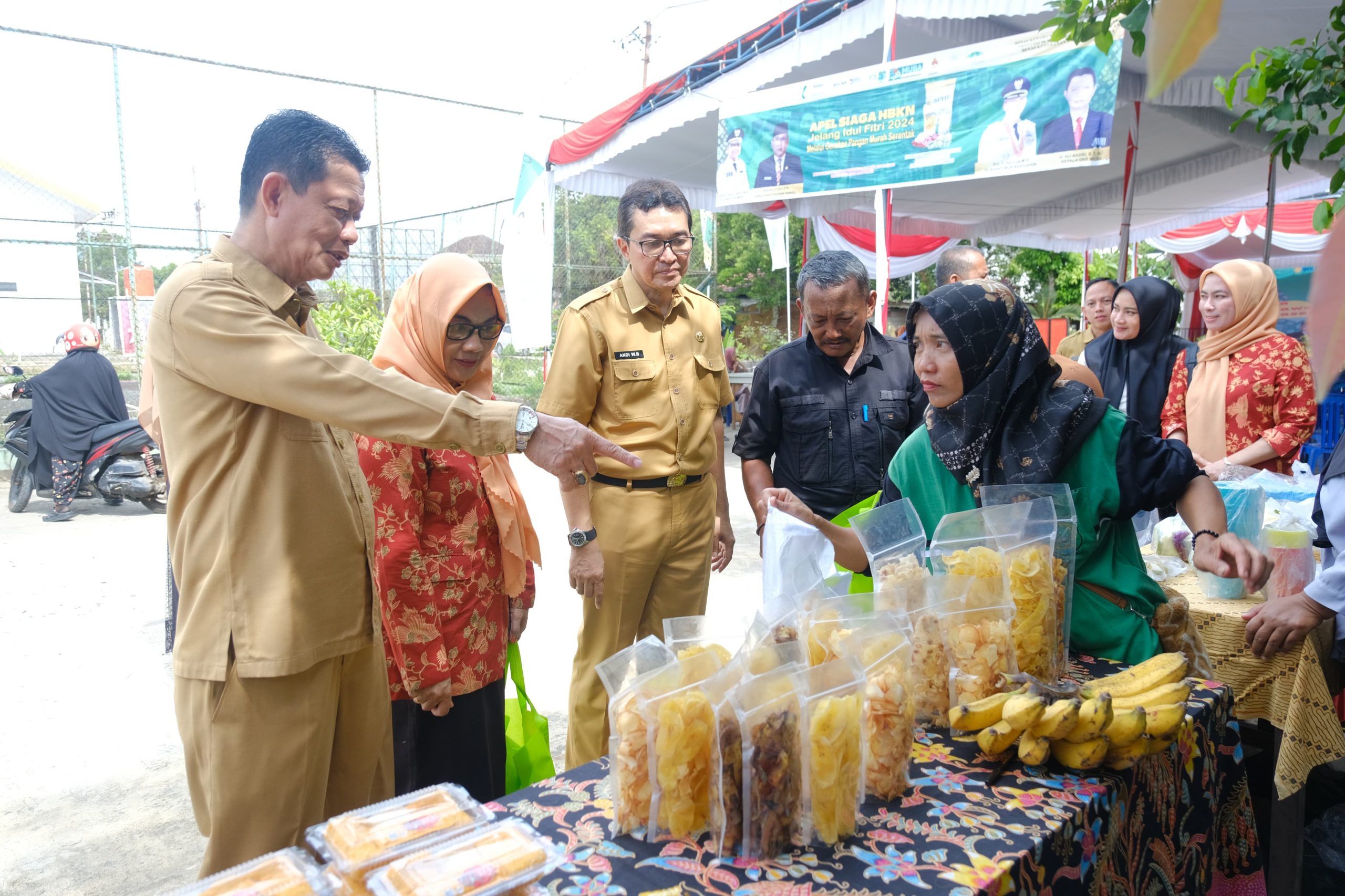 Apel Siaga HBKN Jelang Idul Fitri 2024 Pemkab Muba Gelar Gerakan