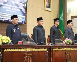 Pj Bupati Muba Sampaikan LKPJ TA 2022