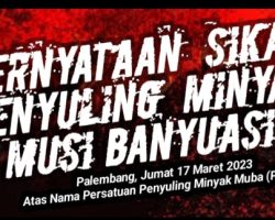 17 Maret, Persatuan Penyuling Minyak Muba Akan Gelar Aksi Unjuk Rasa