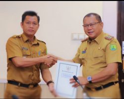 Pj Bupati Muba Tunjuk Camat Sungai Keruh Edi Haryanto sebagai Plt Camat Sekayu