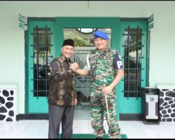 Pj Bupati Apriyadi Datangi Markas Pomdam II/Sriwijaya