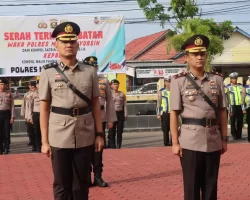 Serah Terima Jabatan Wakapolres Muba