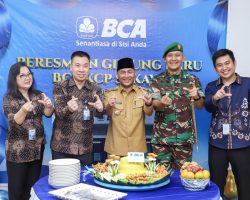 Pj Bupati H Apriyadi Resmikan Gedung Baru BCA KCP Sekayu