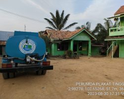 Gercep, PDAM Tirta Randik Salurkan Air Bersih Ke Pondok Pesantren Al-Hikmah