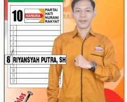 DCT Resmi di Keluarkan, Riyan Optimis Rebut Kursi Legislatif Tahun 2024