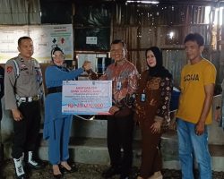 Bank Sumsel Babel Berikan Bantuan Prasarana Mesin Briket