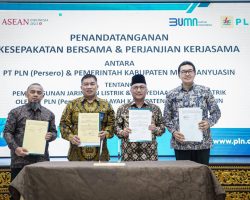 Pj Bupati Apriyadi Berhasil Alihkan Pelanggan MEP ke PLN , Jadikan Muba Terang Benderang