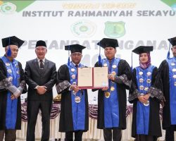 Pj Bupati Apriyadi Hadiri Wisuda ke-XXV Institut Rahmaniyah Sekayu