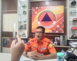 Kepala Badan  BPBD Kabupaten Musi Banyuasin (Muba) H Pathi Riduan, meminta warga untuk meningkatkan kewaspadaan