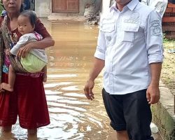 Waspada Air Kembali Meninggi, Kades Sugiraya Berharap Warga Agar Berhati-hati
