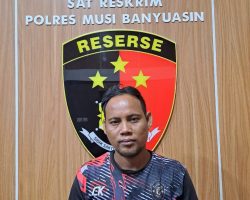 Terbakarnya Tempat Illegal Refinery, Polsek Babat Toman Berhasil Mengamankan Pengelola