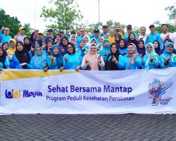 Jaga Kebugaran Tubuh, Pj TP PKK Muba Senam Sehat Bersama Puluhan Lansia