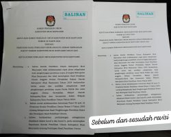 Warga Muba Kecewa, KPU Terkesan Tidak Profesional dalam Melakukan Revisi Keputusan SK No 26 Tahun 2024