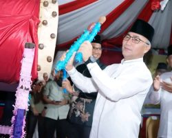 Sambut Malam Hari Raya Idul Fitri, Pj. Bupati Muba Gelar Pawai Takbiran