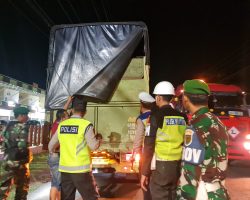 Razia Gabungan Polres Muba Dan Kodim 0401/Muba, Cegah Angkutan Minyak Ilegal Keluar Muba