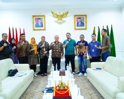 Pj Bupati Muba Apresiasi CSR Indomaret Bantu Renovasi Sekolah