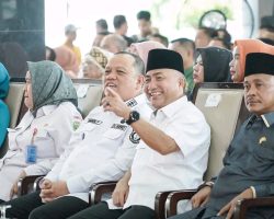 Penurunan Angka Kemiskinan Muba sebesar 2,02% penurunan terbesar ke-4 secara Nasional dan Penurunan terbesar Pertama di Sumatera.