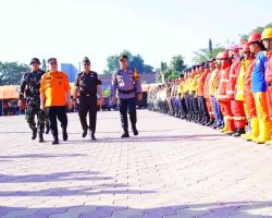 Pj Bupati Muba H Sandi Fahlepi Cek Kesiapan Personel dan Peralatan Atasi Karhutbunlah