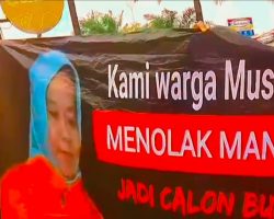 Tagih Komitmen Prabowo, Massa Tolak Mantan Koruptor Dicalonkan Bupati