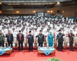 Serentak, Kepala Desa di 229 Desa Wilayah Muba di Kukuhkan oleh Pj Bupati Muba