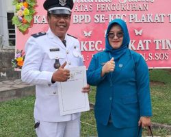 Dapat Perpanjangan Masa Jabatan, Kades Suka Makmur Ucap Rasa Syukur