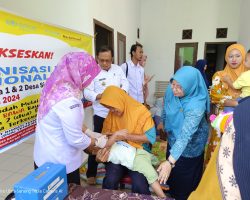 Cegah Penyebaran Virus Polio ,Desa Sidomukti Gelar Imunisasi Sambut Bulan Imunisasi Polio Nasional 2024
