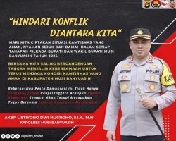 Kapolres Muba : Mari Kita Ciptakan Pilkada Muba 2024 Zero Konflik