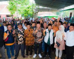 Warga Desa Karya Maju Yakin Toha-Rohman Membawa Muba Maju Lebih Cepat