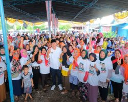 Di Hadapan Warga Suluk H.Toha Tohet Berjanji Akan Benahi Infrasruktur Yang Lebih Baik