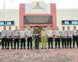 Bupati dan Wakil Bupati Muba Kunjungi Polres Muba