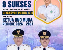 Hasil Musda Ke – I IWO Muba, Resmi Riyansyah Putra Terpilih Kembali Sebagai Ketua IWO Muba