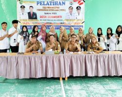 Upaya Pencegahan Stunting, Pelatihan Tim Percepatan Penurunan Stunting digelar di Desa Sidomukti