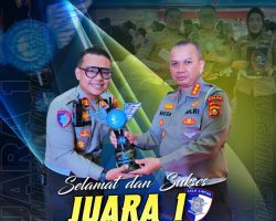 Polres Muba Sabet Juara 1 Penilaian KTL, Bupati dan Wabup Beri Apresiasi Tinggi