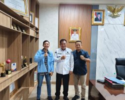 Temui Bupati Muba H M Toha, Ketua IWO Muba : Beliau Siap Support Keberadaan IWO di Muba