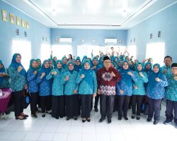 Kunker di Sungai Keruh: Rosada Rohman melakukan Pembinaan 10 Program Pokok PKK