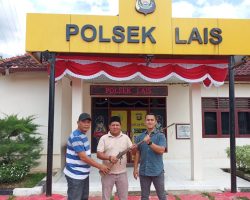 Dukung Operasi Senpi Musi 2025, Kades Teluk Kijing III Serahkan Senpi Rakitan ke Polsek Lais