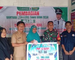 Pemdes Bukit Selabu Salurkan BLT – DD Periode April – Juni Tahun 2025