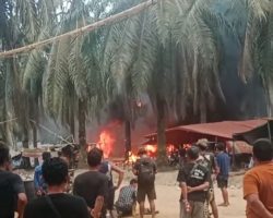 Kebakaran Sumur Minyak Ilegal Kembali Terjadi di Kecamatan Keluang, Polres Muba Tak Berdaya Hadapi Mafia Minyak Ilegal
