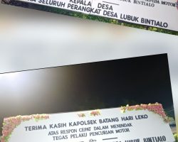 Sukses Ungkap Kasus Curanmor, Polsek Batanghari Leko Dibanjiri Apresiasi Masyarakat