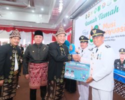 Gubernur Sumsel dan Bupati Muba Ramah Tamah HUT Muba ke-69, Serahkan Bantuan Hingga Intervensi Stunting