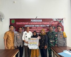 Pemdes Keban I Salurkan BLT-DD Periode Juli-September 2025