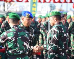 HUT TNI ke 80, Dansubdenpom Persiapan Sekayu Raih Satya Lencana Kesetiaan XXIV dari Presiden Prabowo