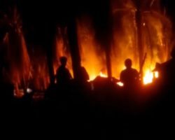 Kebakaran Sumur Minyak Terjadi Lagi, Bukti Nyata Gagalnya Kinerja Kapolsek Keluang