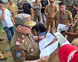 Diduga Kuasai Aset Pemkab Muba, Tim Gabungan Cek Lokasi Perumahan CV Pancaroba 