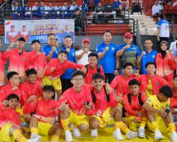Tim Futsal Putra Muba Tundukan Tim Futsal Putra OKI, Skor 2-1