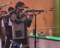 Andre Apriansyah Persembahkan Emas Pertama untuk Muba di Cabor Menembak PORPROV XV Sumsel 2025