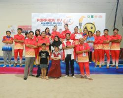 Cabor Senam Gymnastic Sumbang 4 Emas, 4 Perak dan 2 Perunggu Untuk Muba