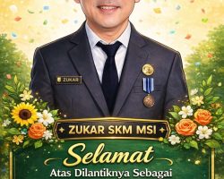 Sukses Bawa Kecamatan Lais Raih Beragam Prestasi, Kini Zukar SKM MSI Komandoi Kecamatan Bayung Lencir