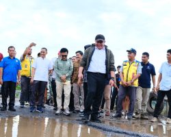 Bupati Muba dan Gubernur Sumsel Tinjau Jalan Sekayu–Lubuklinggau, Perbaikan Dijadwalkan Awal 2026