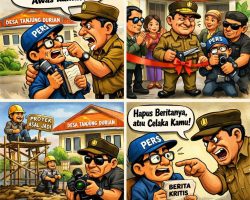 Diduga Kades Tanjung Durian Intervensi Wartawan, Minta Hapus Berita Tanpa Kejelasan